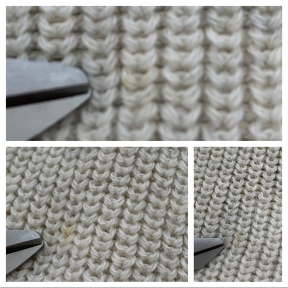 American Rag Men’s Crewneck Sweater With Pocket & Shoulder Patches Cream Gray - Picture 15 of 16